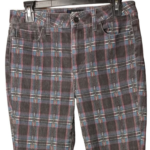 PAIGE Hoxton Ankle Tartan Plaid Jeans  29 - Picture 5 of 9
